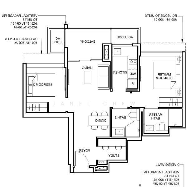 Forett at Bukit Timah, , 2 Bedrooms, 721 sqft, Condominium For Rent, by Janet Chew, 500243337 - PropertyGuru.com.sg