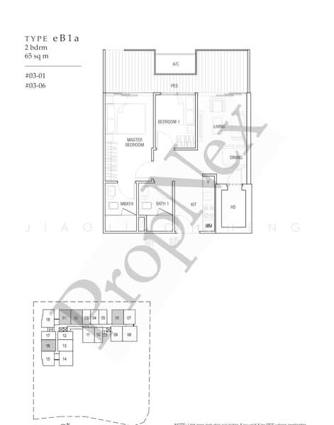 Midtown Residences, 1189 Upper Serangoon Road, 2 Bedrooms, 700 sqft, Condominium For Sale, by Jiaojiao Cheng 娇娇, 500243339 - PropertyGuru.com.sg