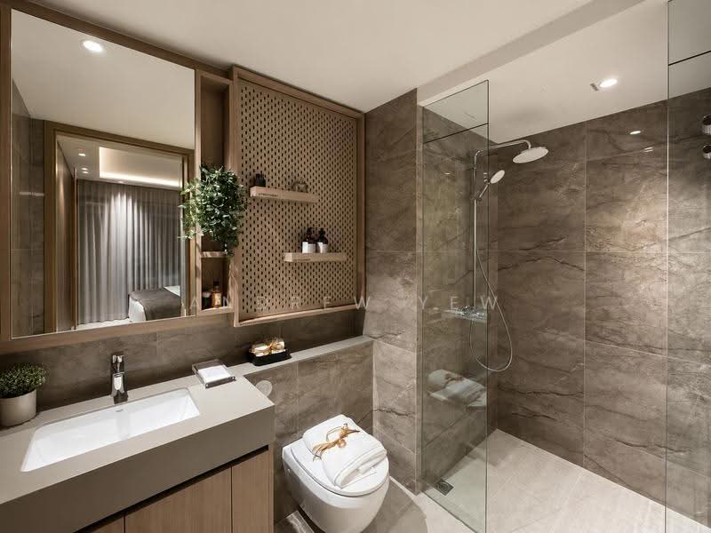 PARKTOWN Residence, Tampines Street 62, Pasir Ris / Tampines, 4 Bedrooms, 1,496 sqft, Condominium For Sale, by Andrew Yew, 500243347 - Bathroom - PropertyGuru.com.sg