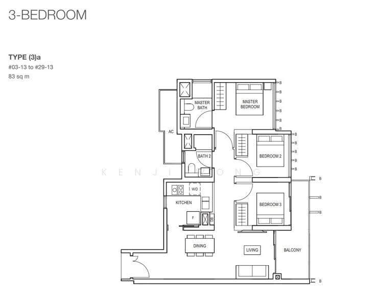 Midwood, 8 Hillview Rise, Dairy Farm / Bukit Panjang / Choa Chu Kang, 3 Bedrooms, 893 sqft, Condominium For Sale, by Kenji Wong, 500243361 - PropertyGuru.com.sg