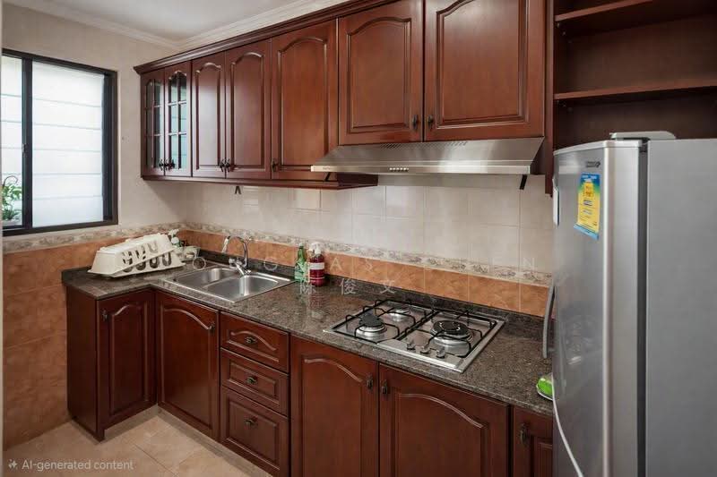 Tanglin Regency, 381 Tanglin Road, 2 Bedrooms, 883 sqft, Condominium For Rent, by Douglas Chen 陈俊文, 500243403 - Kitchen - PropertyGuru.com.sg