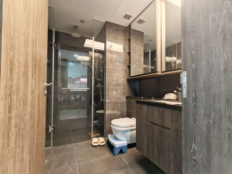 The M, 30 Middle Road, 2 Bedrooms, 592 sqft, Condominium For Rent, by Marilyn Tan, 500243410 - Bathroom - PropertyGuru.com.sg