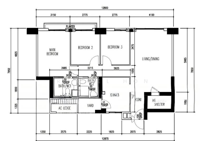 Pinnacle@Duxton, 1C, Chinatown / Tanjong Pagar, 3 Bedrooms, 990 sqft, HDB Flat For Sale, by Rachel Hon, 500243423 - PropertyGuru.com.sg