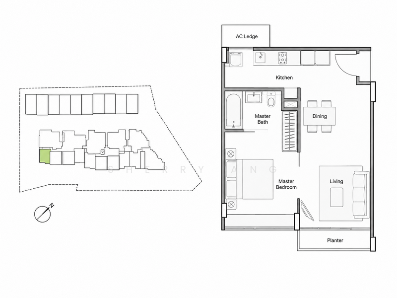 The Ford @ Holland, 1 Ford Avenue, 1 Bedroom, 549 sqft, Condominium For Sale, by Sherry Ang, 500243442 - PropertyGuru.com.sg