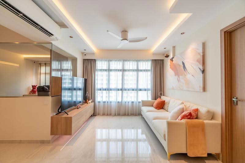 415B Northshore Drive, 415B Northshore Drive, Hougang / Punggol / Sengkang, 3 Bedrooms, 1,012 sqft, HDB Flat For Sale, by Charlie Goh, 500243443 - Living Room - PropertyGuru.com.sg
