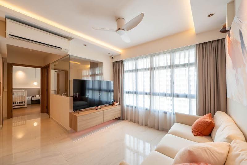 415B Northshore Drive, 415B Northshore Drive, Hougang / Punggol / Sengkang, 3 Bedrooms, 1,012 sqft, HDB Flat For Sale, by Charlie Goh, 500243443 - Living Room - PropertyGuru.com.sg