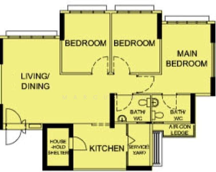 441B Bukit Batok West Avenue 8, 441B Bukit Batok West Avenue 8, Dairy Farm / Bukit Panjang / Choa Chu Kang, 3 Bedrooms, 990 sqft, HDB Flat For Sale, by Marcus Ng, 500243449 - PropertyGuru.com.sg