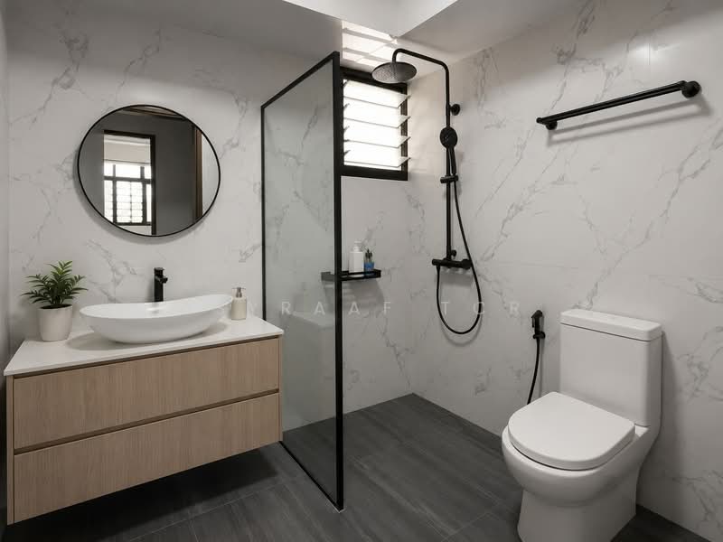 799A Woodlands Drive 60, 799A Woodlands Drive 60, 3 Bedrooms, 1,001 sqft, HDB Flat For Sale, by Asyraaf TCR, 500243460 - Bathroom - PropertyGuru.com.sg