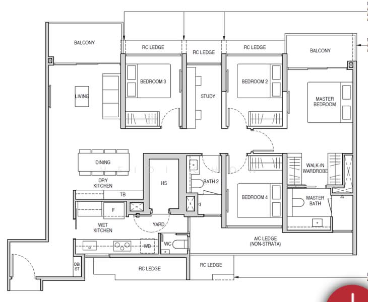 Norwood Grand, Admiralty / Woodlands, 5 Bedrooms, 1,313 sqft, Condominium For Sale, by Heidi Chow, 500243466 - PropertyGuru.com.sg