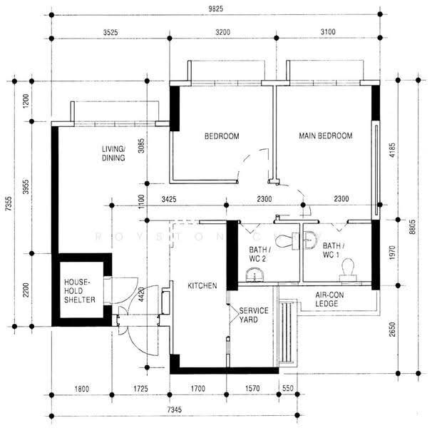 108A Bidadari Park Drive, 108A Bidadari Park Drive, Balestier / Toa Payoh, 2 Bedrooms, 732 sqft, HDB Flat For Sale, by Royston Choy, 500243482 - PropertyGuru.com.sg