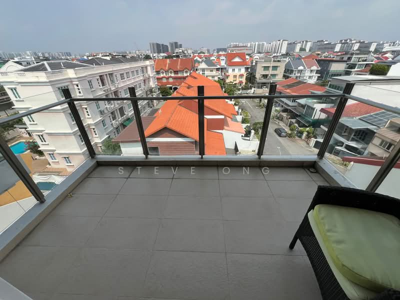 Palmera East, 29 Lorong Melayu, 2 Bedrooms, 1,184 sqft, Apartment For Rent, by Steve Ong, 500243488 - Balcony - PropertyGuru.com.sg