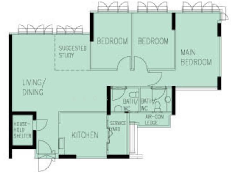 504D Yishun Street 51, 504D Yishun Street 51, 3 Bedrooms, 1,216 sqft, HDB Flat For Sale, by Keon Ang, 500243524 - PropertyGuru.com.sg