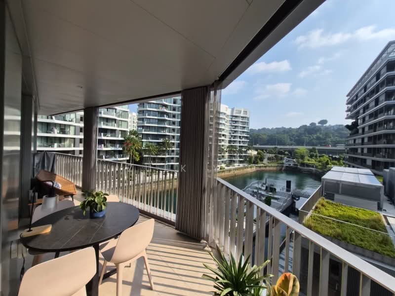The Reef at King's Dock, 2 Harbourfront Avenue, 3 Bedrooms, 1,249 sqft, Condominium For Sale, by Zulk Yeo, 500243527 - Balcony - PropertyGuru.com.sg