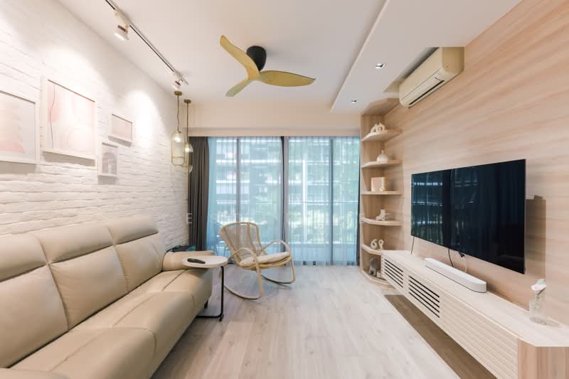 Bellewaters, 17 Anchorvale Crescent, 3 Bedrooms, 1,066 sqft, Condominium For Sale, by Lester See, 500243540 - Living Room - PropertyGuru.com.sg