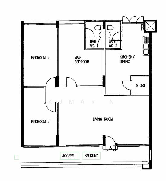 232 Simei Street 4, 232 Simei Street 4, 3 Bedrooms, 1,192 sqft, HDB Flat For Sale, by Kumar N, 500243549 - PropertyGuru.com.sg