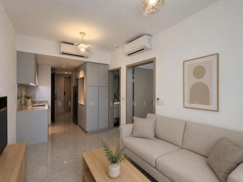 The Garden Residences, 1 Serangoon North View, Hougang / Punggol / Sengkang, 1 Bedroom, 452 sqft, Condominium For Sale, by Joseph Louis Tan, 500243588 - Living Room - PropertyGuru.com.sg