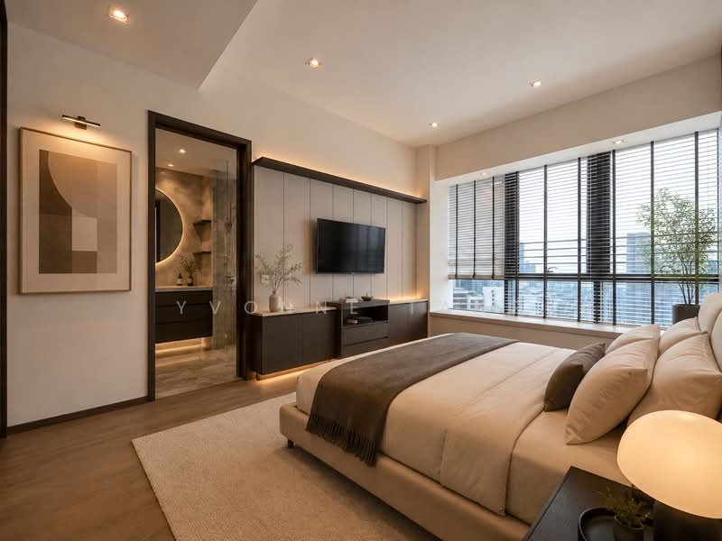 Centennia Suites, 100 Kim Seng Road, Orchard / River Valley, 4 Bedrooms, 2,217 sqft, Condominium For Sale, by Yvonne Tang, 500243589 - Master Bedroom - PropertyGuru.com.sg