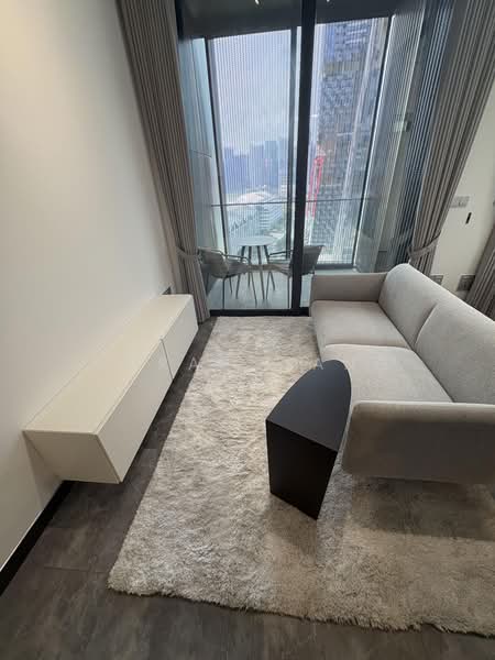 Midtown Bay, 120 Beach Road, 1 Bedroom, 474 sqft, Condominium For Rent, by Norah Wang, 500243605 - Living Room - PropertyGuru.com.sg
