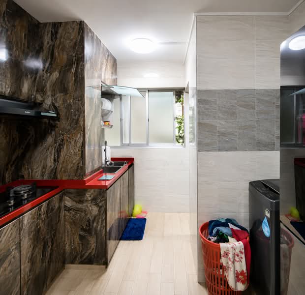 559 Jurong West Street 42, 559 Jurong West Street 42, 3 Bedrooms, 1,475 sqft, HDB Flat For Rent, by Lucas Wang, 500243630 - Kitchen - PropertyGuru.com.sg