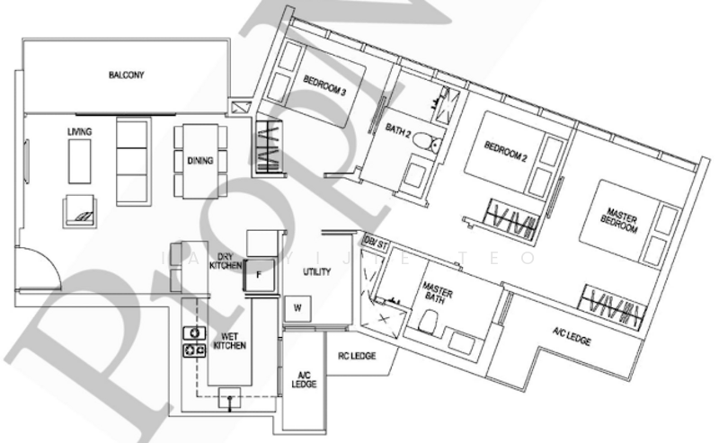Sims Urban Oasis, 18 Sims Drive, 3 Bedrooms, 1,033 sqft, Condominium For Sale, by Ian Yijie Teo, 500243657 - PropertyGuru.com.sg