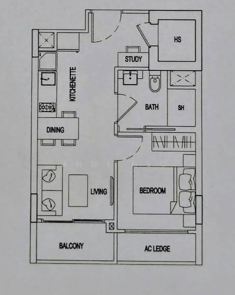 Parc Rosewood, 97 Rosewood Drive, Admiralty / Woodlands, 1 Bedroom, 431 sqft, Condominium For Sale, by Andy Neo, 500243694 - PropertyGuru.com.sg