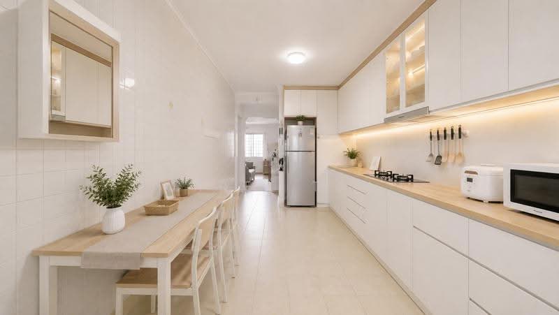 916 Tampines Street 91, 916 Tampines Street 91, 3 Bedrooms, 1,119 sqft, HDB Flat For Sale, by Jarel Tay, 500243729 - AI Kitchen - PropertyGuru.com.sg