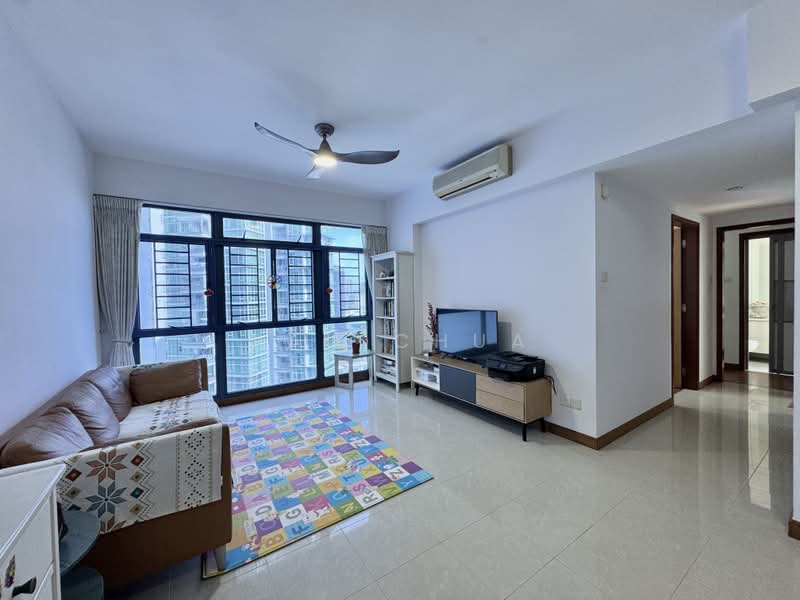 Blue Horizon, 21 West Coast Crescent, 2 Bedrooms, 904 sqft, Condominium For Sale, by Pau Chua, 500243751 - Living Room - PropertyGuru.com.sg