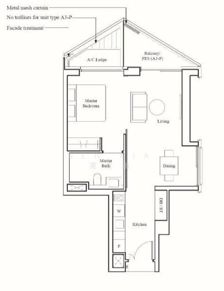 The Reef at King's Dock, 16 Harbourfront Avenue, 1 Bedroom, 592 sqft, Condominium For Rent, by Ben XIA 夏天鹏, 500243774 - PropertyGuru.com.sg