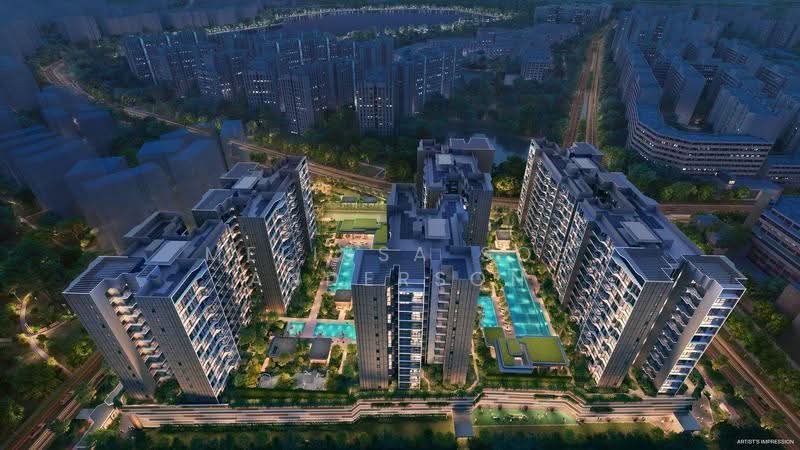 Pinery Residences, Tampines Street 94, Bedok / Upper East Coast, 3 Bedrooms, 1,055 sqft, Condominium For Sale, by Melissa Soe Anderson, 500243791 - Exterior - PropertyGuru.com.sg
