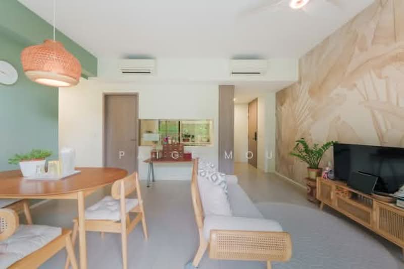 The Woodleigh Residences, Bidadari Park Drive, 3 Bedrooms, 1,076 sqft, Apartment For Rent, by Paige Mou, 500243793 - Living Room - PropertyGuru.com.sg