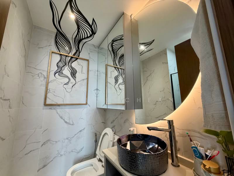 Foresque Residences, 107 Petir Road, 3 Bedrooms, 1,130 sqft, Condominium For Sale, by Eunice Cheah, 500243817 - Bathroom - PropertyGuru.com.sg