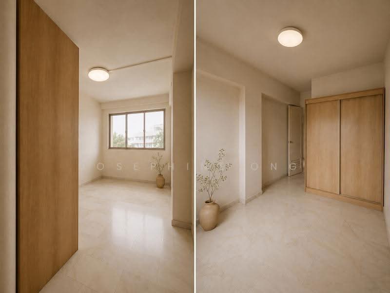 401 Serangoon Avenue 1, 401 Serangoon Avenue 1, 4 Bedrooms, 1,216 sqft, HDB Flat For Sale, by Josephine Ong, 500243836 - Bedroom 1 - Impressions - PropertyGuru.com.sg