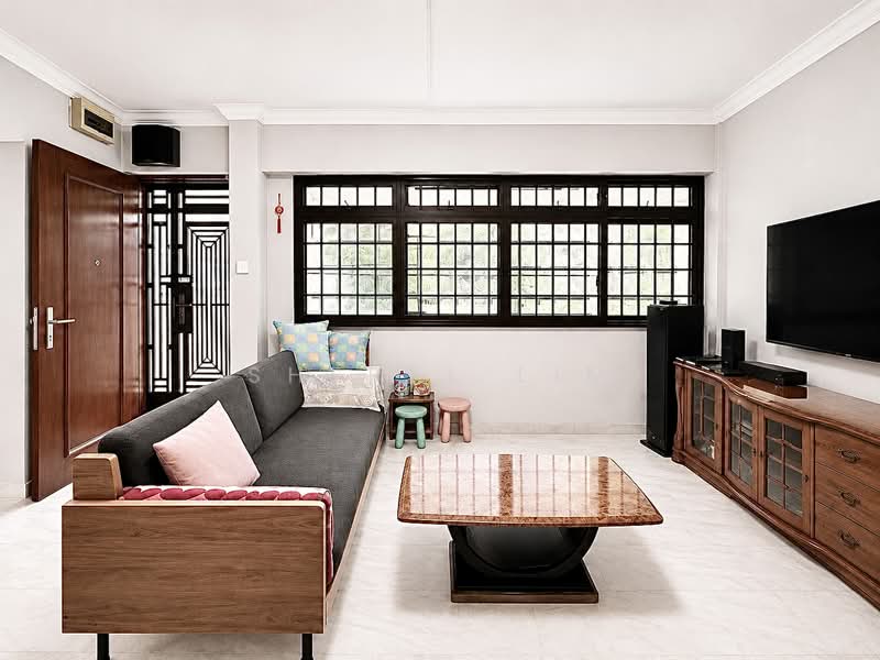 877 Woodlands Avenue 9, 877 Woodlands Avenue 9, Admiralty / Woodlands, 3 Bedrooms, 1,130 sqft, HDB Flat For Sale, by Sheryl Lim, 500243849 - Living Room - PropertyGuru.com.sg