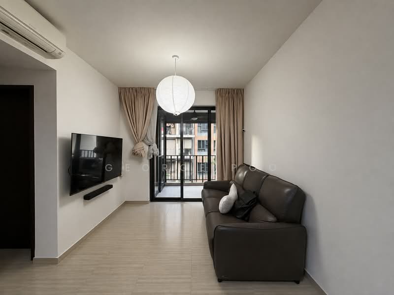 The Brownstone, 154 Canberra Drive, 3 Bedrooms, 958 sqft, Condominium For Rent, by George Poo, 500243869 - Living Room - PropertyGuru.com.sg