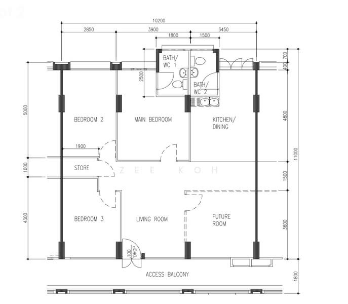 560 Pasir Ris Street 51, 560 Pasir Ris Street 51, 3 Bedrooms, 1,130 sqft, HDB Flat For Sale, by Zee Koh, 500243877 - PropertyGuru.com.sg