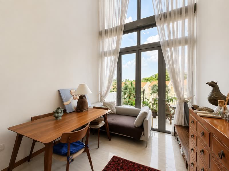 Pollen & Bleu, 15 Farrer Drive, 2 Bedrooms, 1,163 sqft, Condominium For Sale, by Vivian Ong, 500243888 - Living Room - PropertyGuru.com.sg