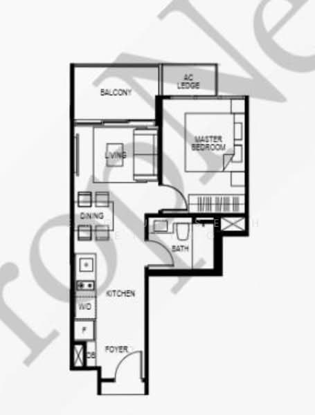 The Gazania, 17 How Sun Drive, 1 Bedroom, 463 sqft, Condominium For Sale, by Sergius Seah Weiming, 500243904 - Balcony - PropertyGuru.com.sg