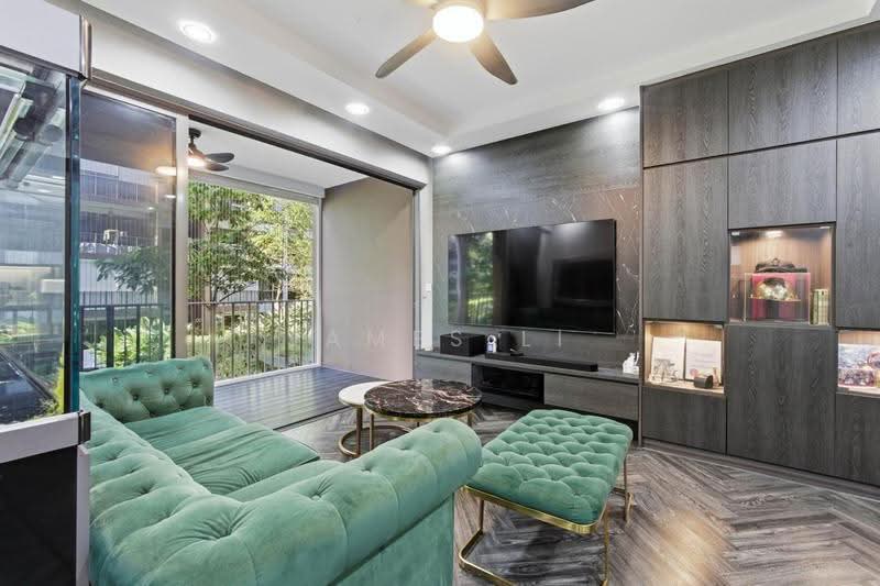 Bellewoods, 100 Woodlands Avenue 5, 4 Bedrooms, 1,152 sqft, Condominium For Rent, by James Li, 500243922 - Living Room - PropertyGuru.com.sg