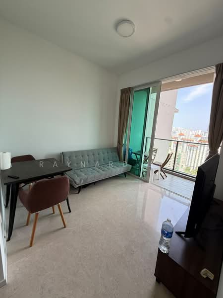 Principal Garden, 91 Prince Charles Crescent, 1 Bedroom, 506 sqft, Condominium For Rent, by Raynard Lim, 500243945 - Living Room - PropertyGuru.com.sg