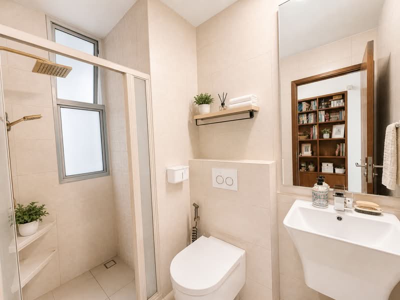 The Lakeshore, 31 Jurong West Street 41, 3 Bedrooms, 1,270 sqft, Condominium For Sale, by Jay Ng, 500243966 - Bathroom - PropertyGuru.com.sg