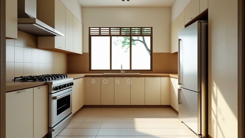 1KM TO TAO NAN! D15 FREEHOLD WALK TO AMENITIES!, , 3 Bedrooms, 2,000 sqft, Terraced House For Sale, by Li Rong Teh, 500243983 - Kitchen - PropertyGuru.com.sg