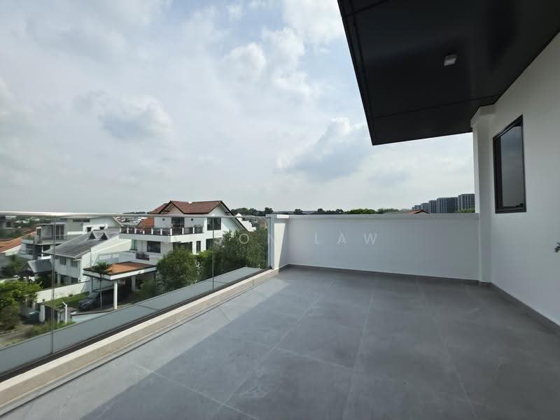 Best Value Brand New 999 years leasehold Corner Terrace!, Seletar / Yio Chu Kang, 5 Bedrooms, 4,800 sqft, Corner Terrace For Sale, by Jason Law, 500244025 - Balcony - PropertyGuru.com.sg