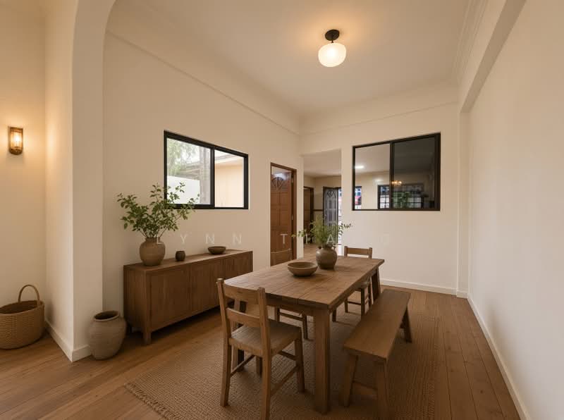 ★ GIANT ★ District 15 Freehold Inter Terrace | 1km to Tao Nan and Haig Girls School, Joo Chiat Road, Tembeling Road, East Coast Road, 4 Bedrooms, 2,010 sqft, Terraced House For Sale, by Lynn Tiang, 500244028 - Dining Room - PropertyGuru.com.sg