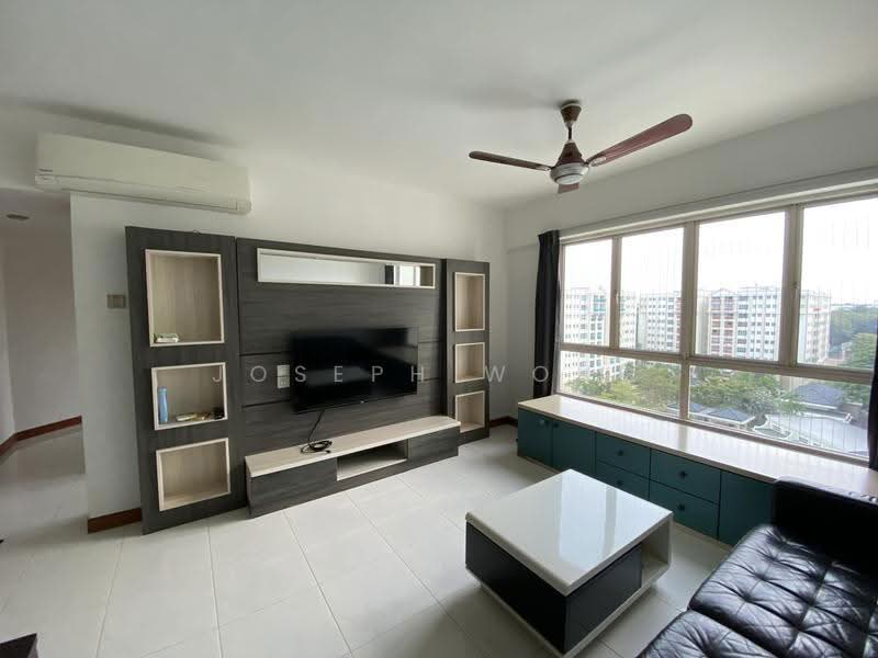 Melville Park, 24 Simei Street 1, 3 Bedrooms, 1,044 sqft, Apartment For Rent, by Joseph Wong, 500244055 - Living Room - PropertyGuru.com.sg
