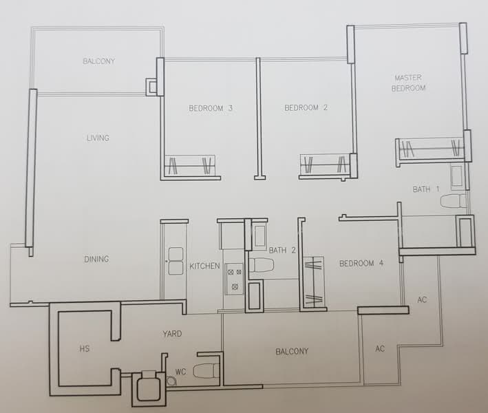 Waterview, 81 Tampines Avenue 1, 4 Bedrooms, 1,195 sqft, Condominium For Sale, by Angela Chua 蔡斯琪, 500244057 - PropertyGuru.com.sg