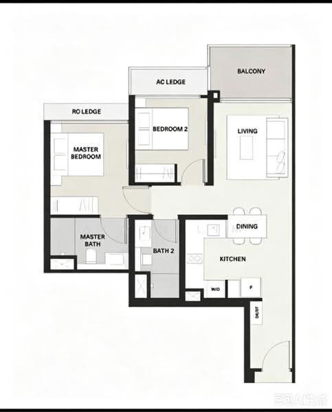 Clavon, Clementi Avenue 1, 2 Bedrooms, 764 sqft, Condominium For Sale, by Alvin Lim, 500244104 - PropertyGuru.com.sg