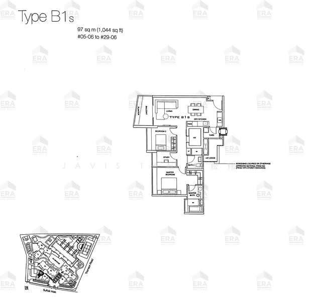 VIVA, 2 Suffolk Walk, Newton / Novena, 2 Bedrooms, 1,044 sqft, Condominium For Sale, by Javis Tan 陈松伟, 500244112 - PropertyGuru.com.sg