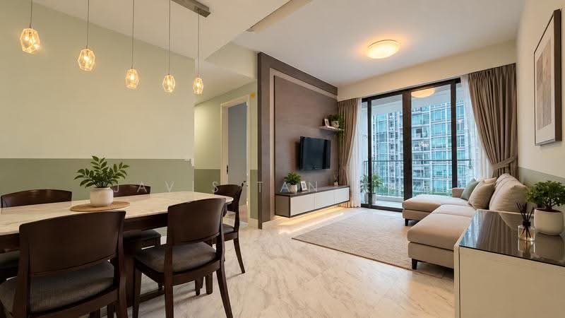 VIVA, 2 Suffolk Walk, Newton / Novena, 2 Bedrooms, 1,044 sqft, Condominium For Sale, by Javis Tan 陈松伟, 500244112 - Living Room - PropertyGuru.com.sg