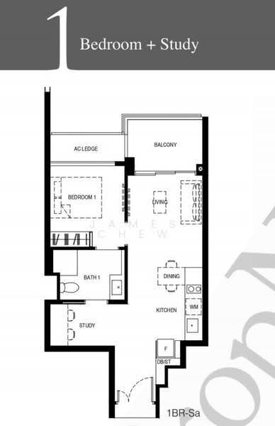 Normanton Park, Buona Vista / West Coast / Clementi New Town, 2 Bedrooms, 570 sqft, Condominium For Sale, by James Chew, 500244124 - PropertyGuru.com.sg