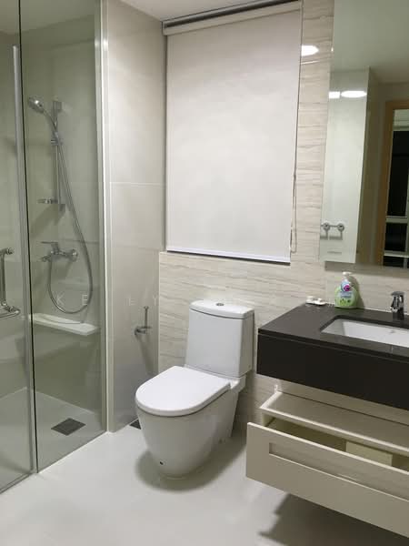 Tree House, 62 Chestnut Avenue, 2 Bedrooms, 861 sqft, Condominium For Rent, by Kelly Yu 余奕葹, 500244137 - Bathroom - PropertyGuru.com.sg